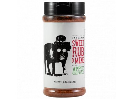 BBQ koření Sweet Rub O’ Mine Apple Chipotle, 264 g