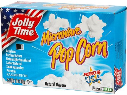 Popcorn Jolly Time Natural, 3x100g