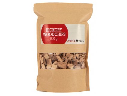 Dřevěné lupínky hickory, 500 g