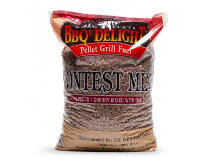 BBQ Delight pelety CONTEST MIX, 9 kg