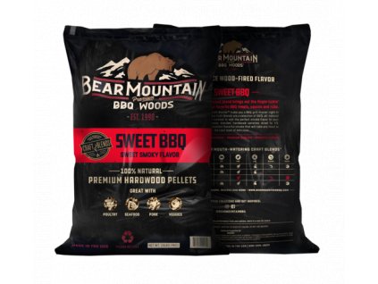 Bear Mountain pelety - Sweet, 9 kg