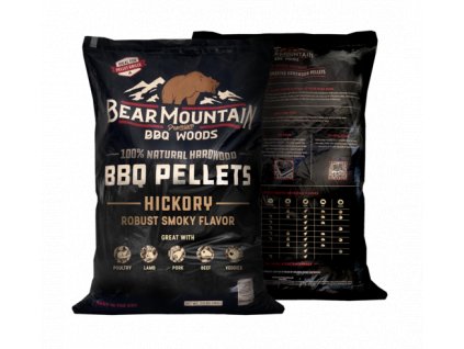 Bear Mountain pelety - Hickory, 9 kg