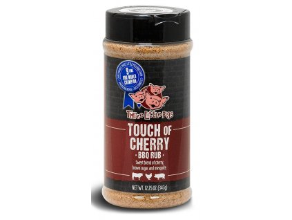 BBQ koření Three Little Pigs "Touch of Cherry", 347 g