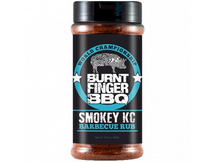 BBQ koření Burnt Finger Smokey KC, 369 g