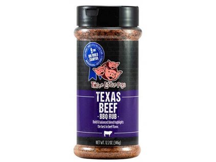 BBQ koření Three Little Pigs "Texas Beef", 346 g
