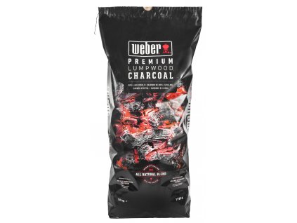 Dřevěné uhlí Weber Premium, 10 kg