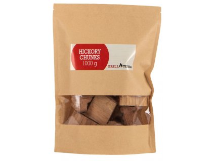 Dřevěné špalíky hickory, 1 kg