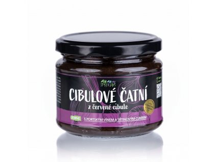 Čatní z červené cibule, jemné - 250 g