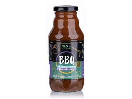 BBQ omáčka s domácím karamelem a karibským rumem, 330 g