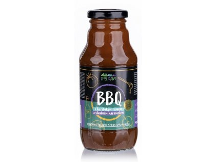 BBQ omáčka s domácím karamelem a karibským rumem, 330 g