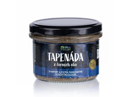 Tapenáda z černých oliv, 170 g