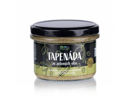 Tapenáda ze zelených oliv, 170 g