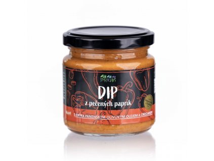 Dip z pečených paprik, pálivý - 150 g