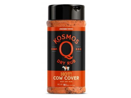 BBQ koření Kosmo´s Q Cow Cover HOT, 297 g