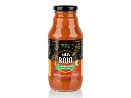 Salsa ROJO s čerstvými rajčaty a zeleninou, 330 g