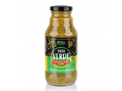 Salsa VERDE s mexickými rajčaty tomatillo, 330 g