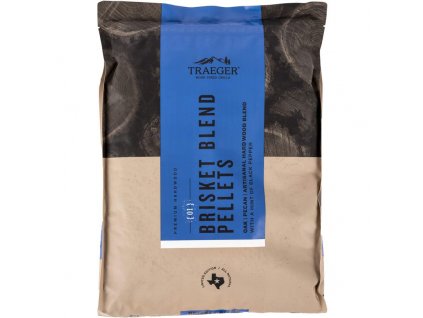 Dřevěné BBQ pelety Traeger - BRISKET Blend, 8 kg