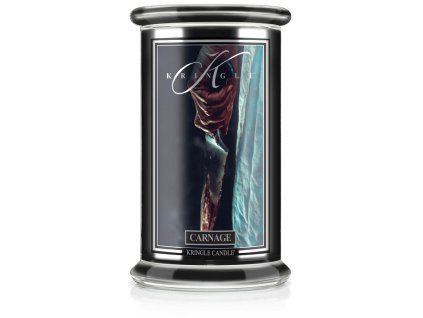 Vonná svíčka Kringle Candle Carnage, 624 g