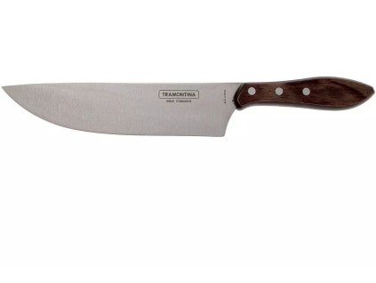 Univerzální kuchyňský nůž Tramontina Polywood 20 cm, hnědý