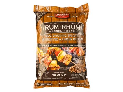 Pelety ke grilování MacLean´s Rum Barrel , 9 kg