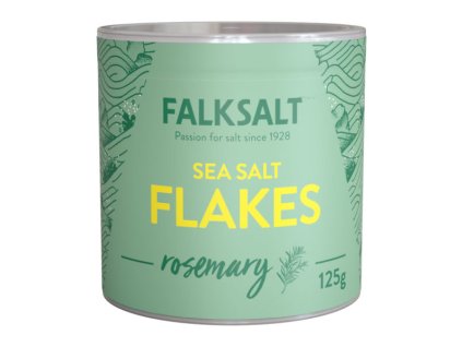 Rozmarýnová mořská vločková sůl Falksalt, 125g