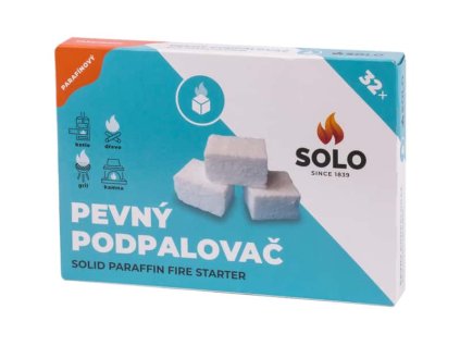 SOLO podpalovač pevný PARAFÍNOVÝ 32 ks
