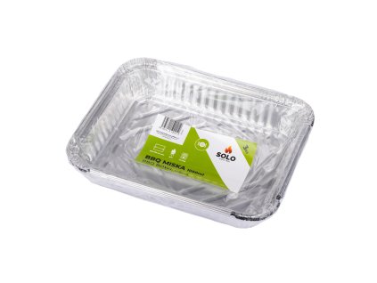 SOLO Obdélníková BBQ miska 1050 ml / 3 ks