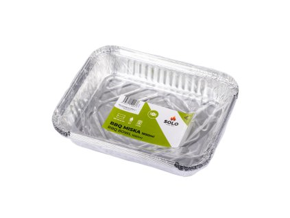 SOLO Obdélníková BBQ miska 1050 ml / 5 ks