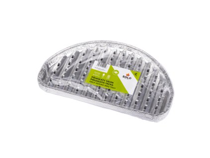 SOLO Půlkulatý grilovací tácek 33 x 19 x 2 cm / 5 ks