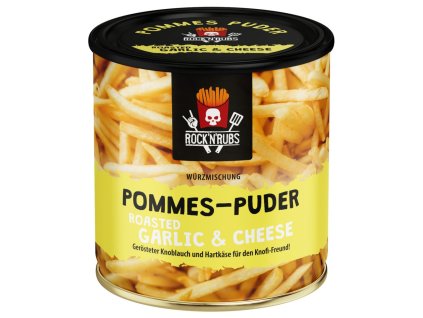Rock'n'Rubs koření na hranolky - pečený česnek a sýr, 150 g