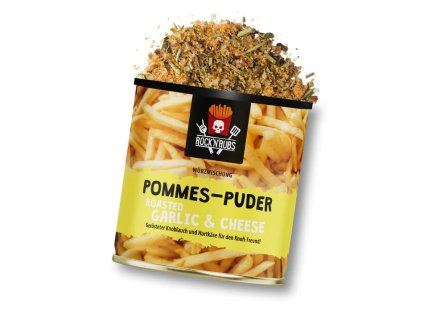 Rock'n'Rubs koření na hranolky - pečený česnek a sýr, 150 g