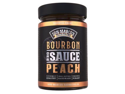 BBQ omáčka Don Marco´s Bourbon Peach, 260 ml