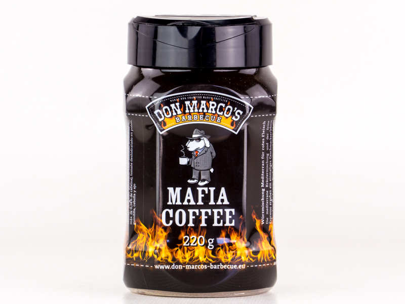 Don Marco´s BBQ Grilovací koření Mafia Coffee, 220 g