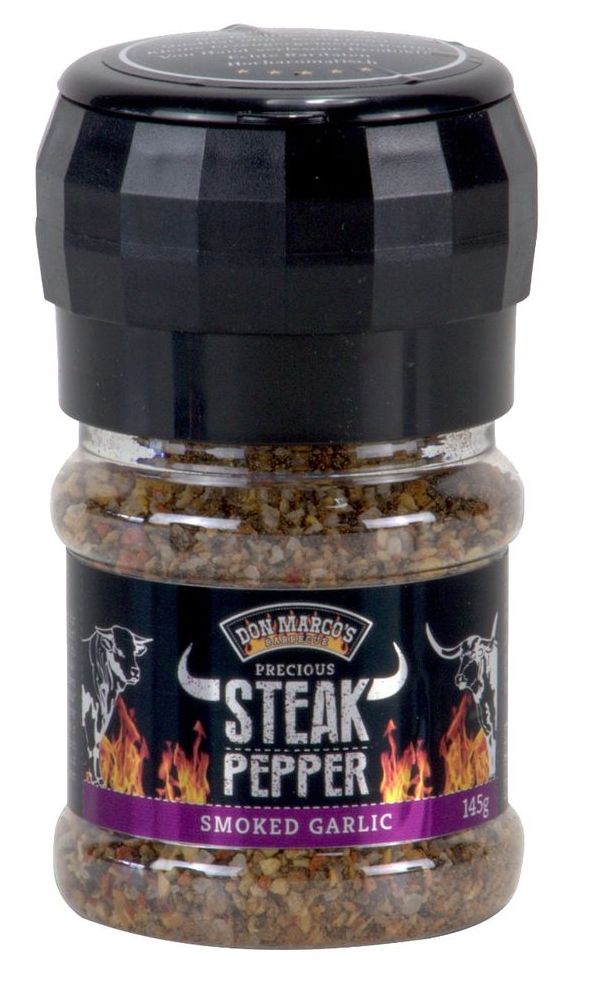 Don Marco´s BBQ Steakový pepř Don Marco’s Smoked Garlic, 145 g