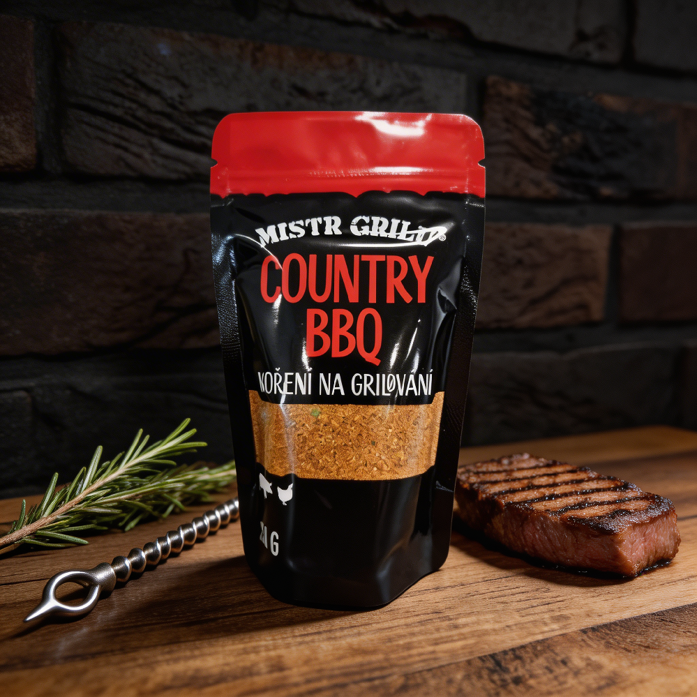 Grilovací koření  Mistr grilu Country BBQ, 150 g