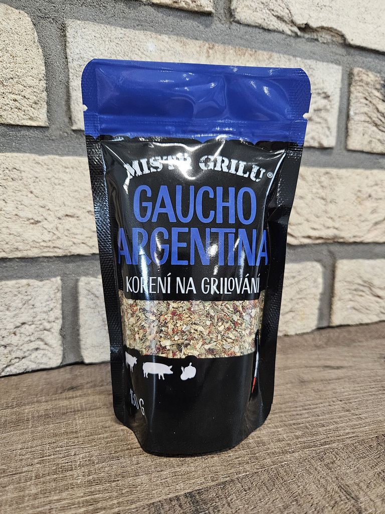 Grilovací koření Mistr grilu Gaucho Argentina, 150 g