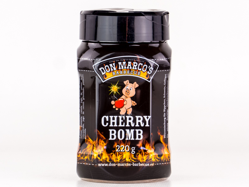 Don Marco´s BBQ Grilovací koření Cherry Bomb, 220 g Don Marco´s BBQ Grilovací koření Cherry Bomb, 220 g
