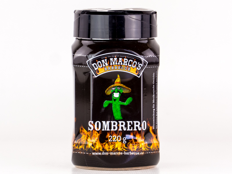Don Marco´s BBQ Grilovací koření Sombrero, 220 g