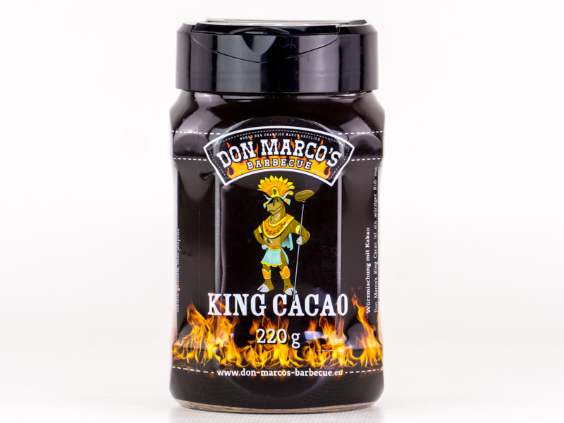 Don Marco´s BBQ Grilovací koření King Cacao, 220 g Don Marco´s BBQ Grilovací koření King Cacao, 220 g