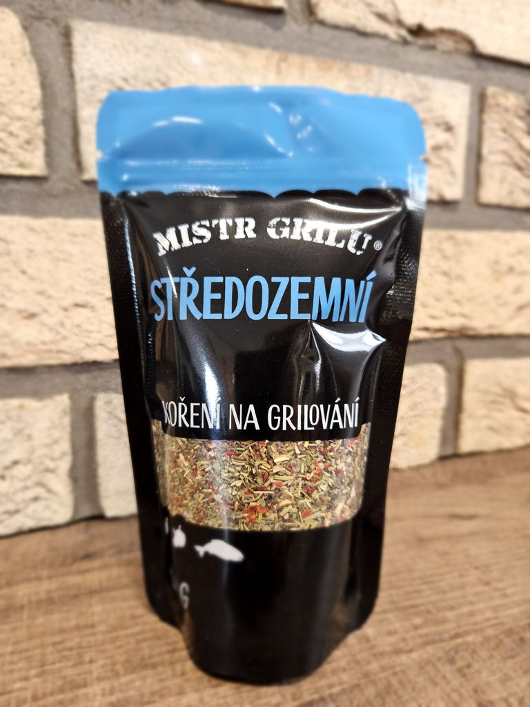 Grilovací koření Mistr grilu Středozemní, 120 g