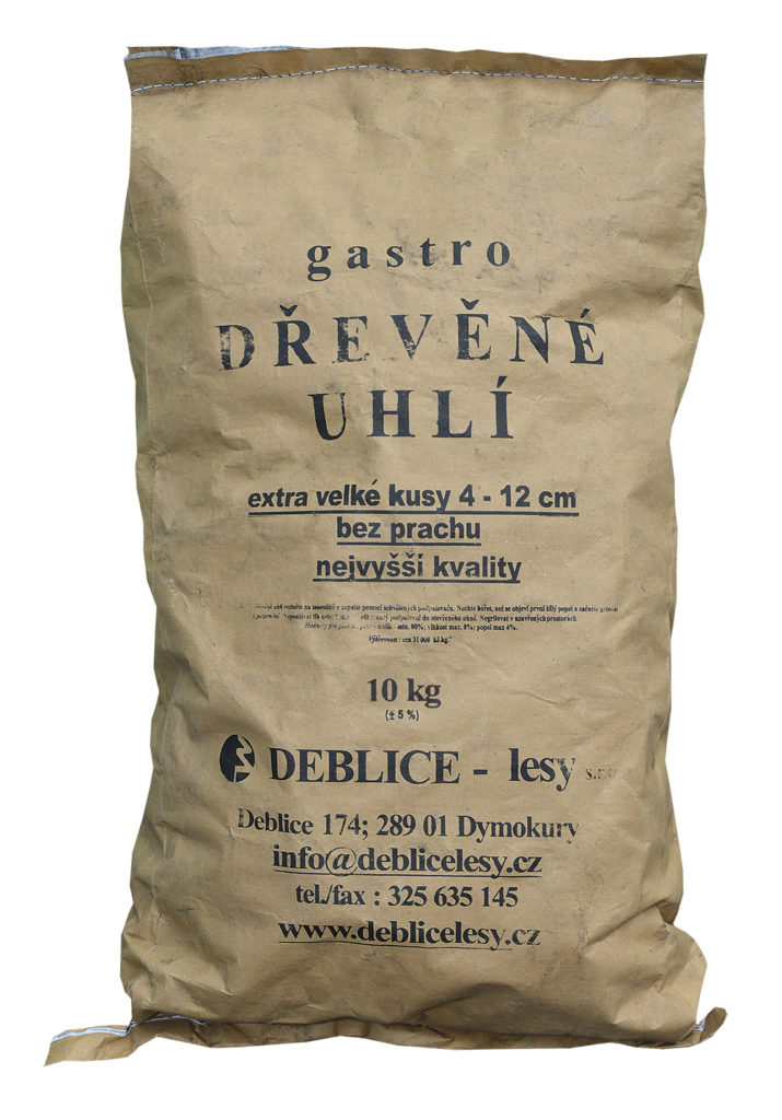 Servis Les Dřevěné uhlí GASTRO 10 kg