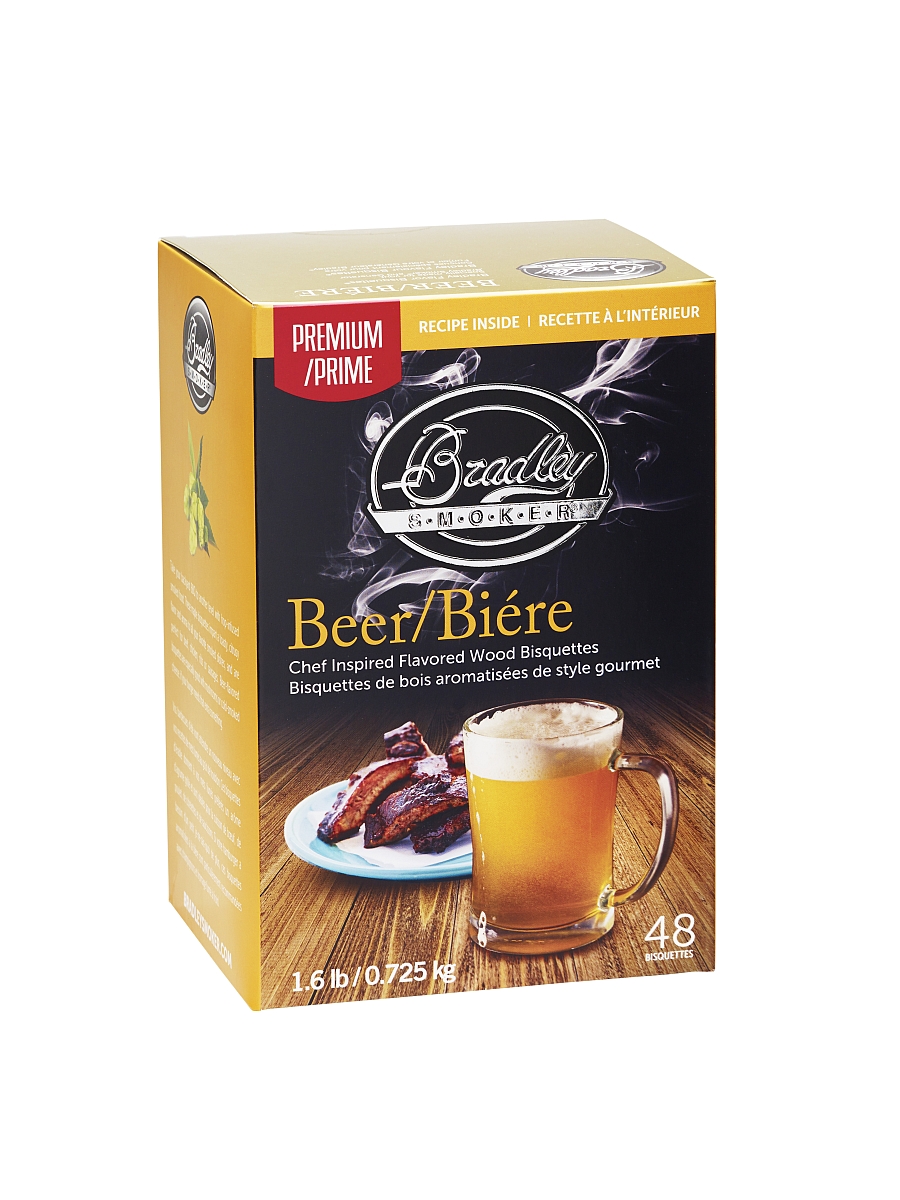 Bradley Smoker Udící briketky Premium Beer - 48ks