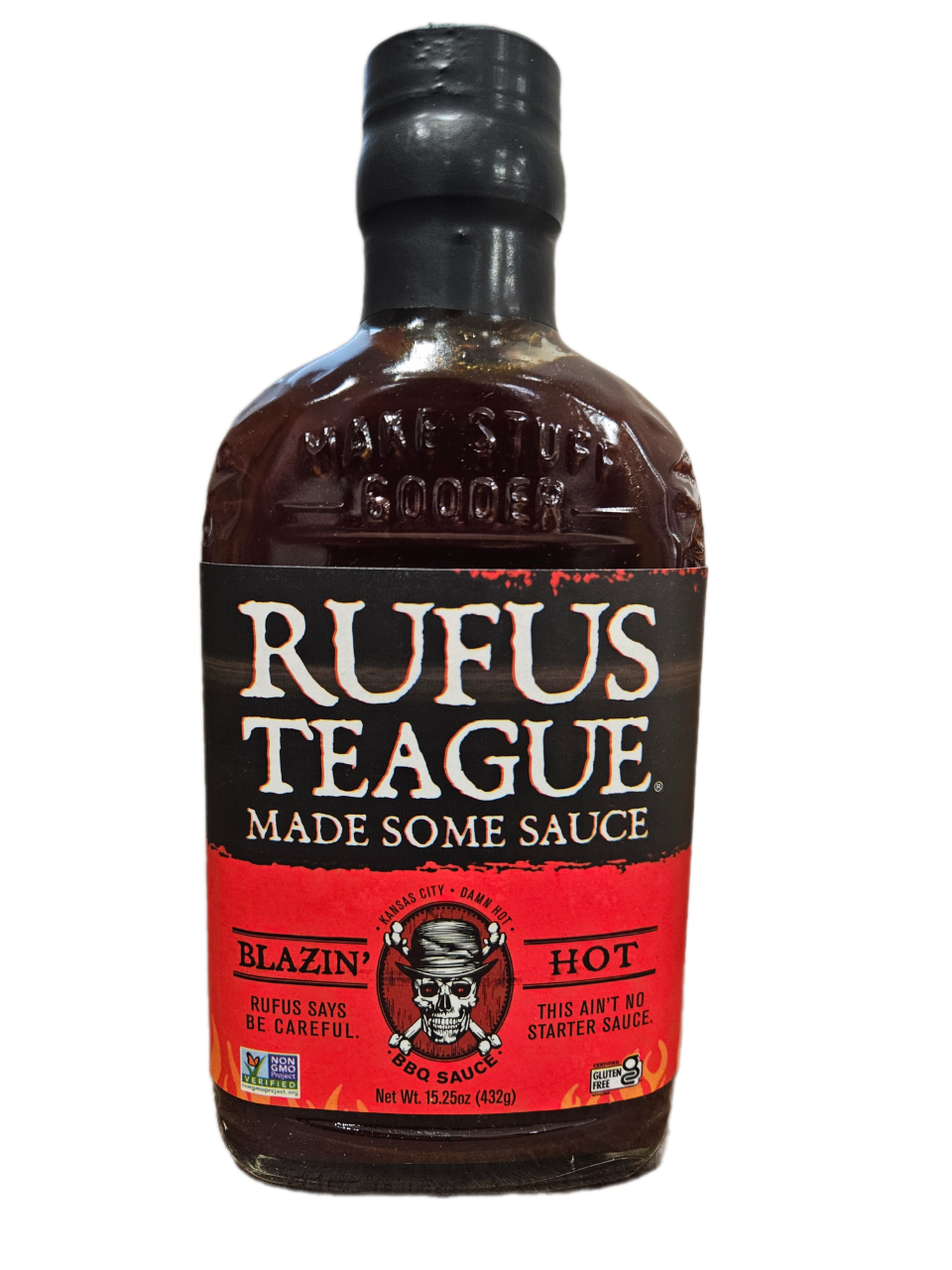 BBQ omáčka Rufus Teague Blazin´ Hot, 432 g