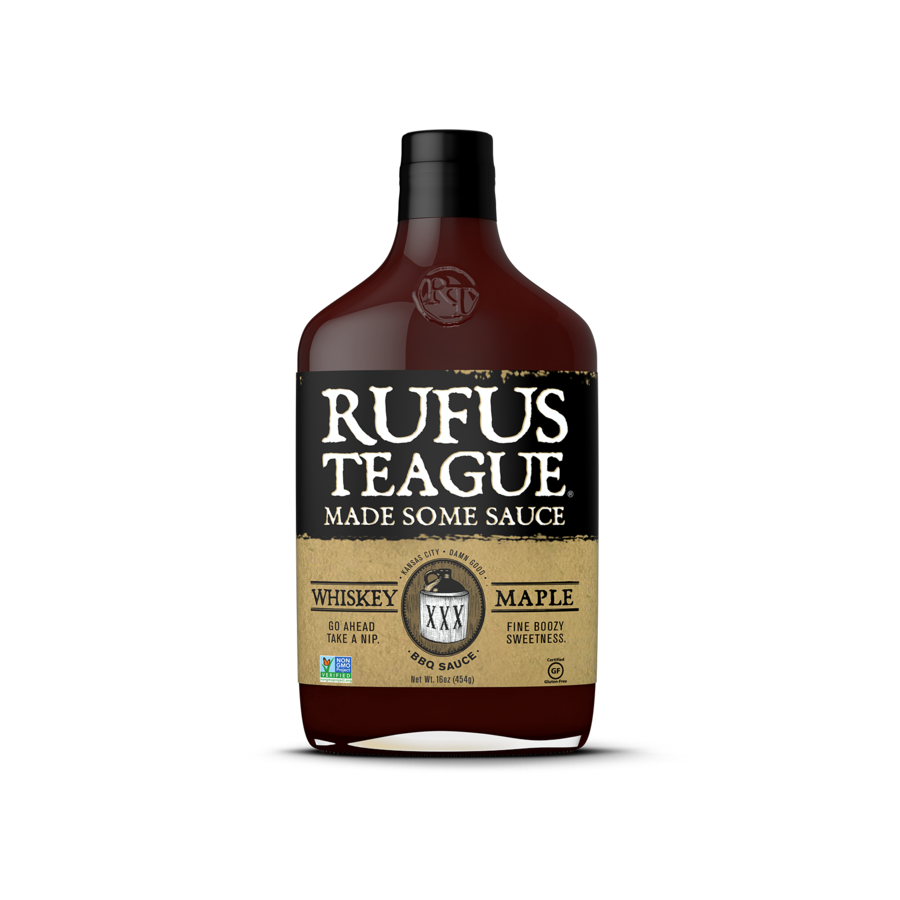 BBQ omáčka Rufus Teague Whiskey Maple, 432 g