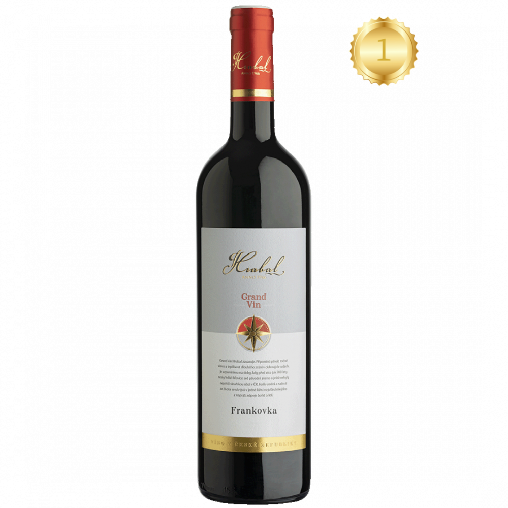 Vinařství Hrabal Víno Hrabal Frankovka Grand Vin - pozdní sběr 2018