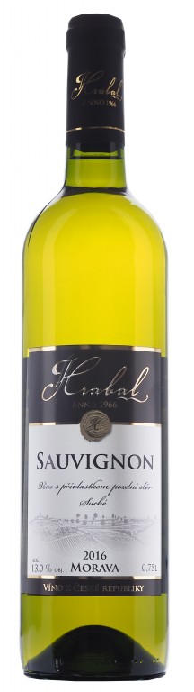 Vinařství Hrabal Víno Hrabal Sauvignon - pozdní sběr 2017