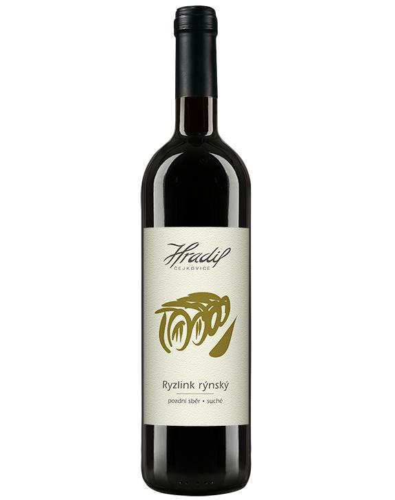 Vinařství Hradil Víno Hradil Ryzlink Rýnský - pozdní sběr 2022