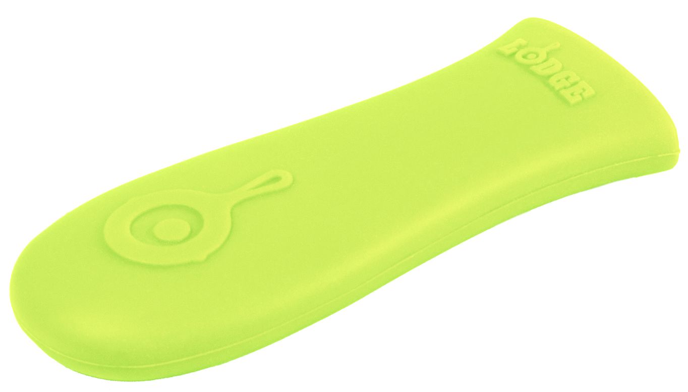 Zelený ochranný silikonový návlek na rukojeť litinové pánve Lodge