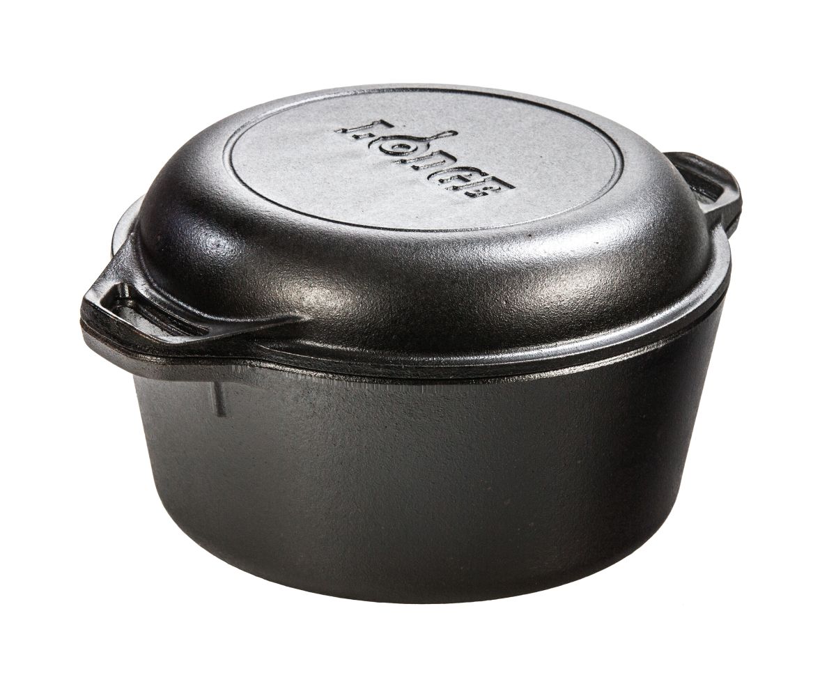 Litinový combo hrnec Lodge 4,7 l (Double Dutch Oven)