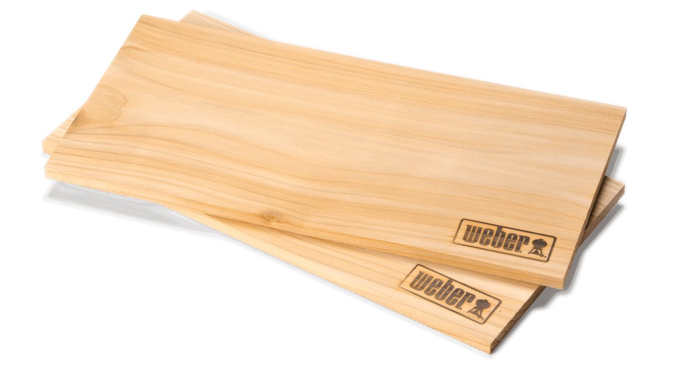 Weber Cedrová prkénka Weber, 2 ks